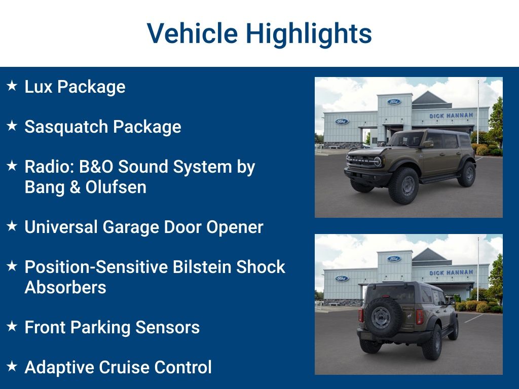 2025 Ford Bronco Outer Banks