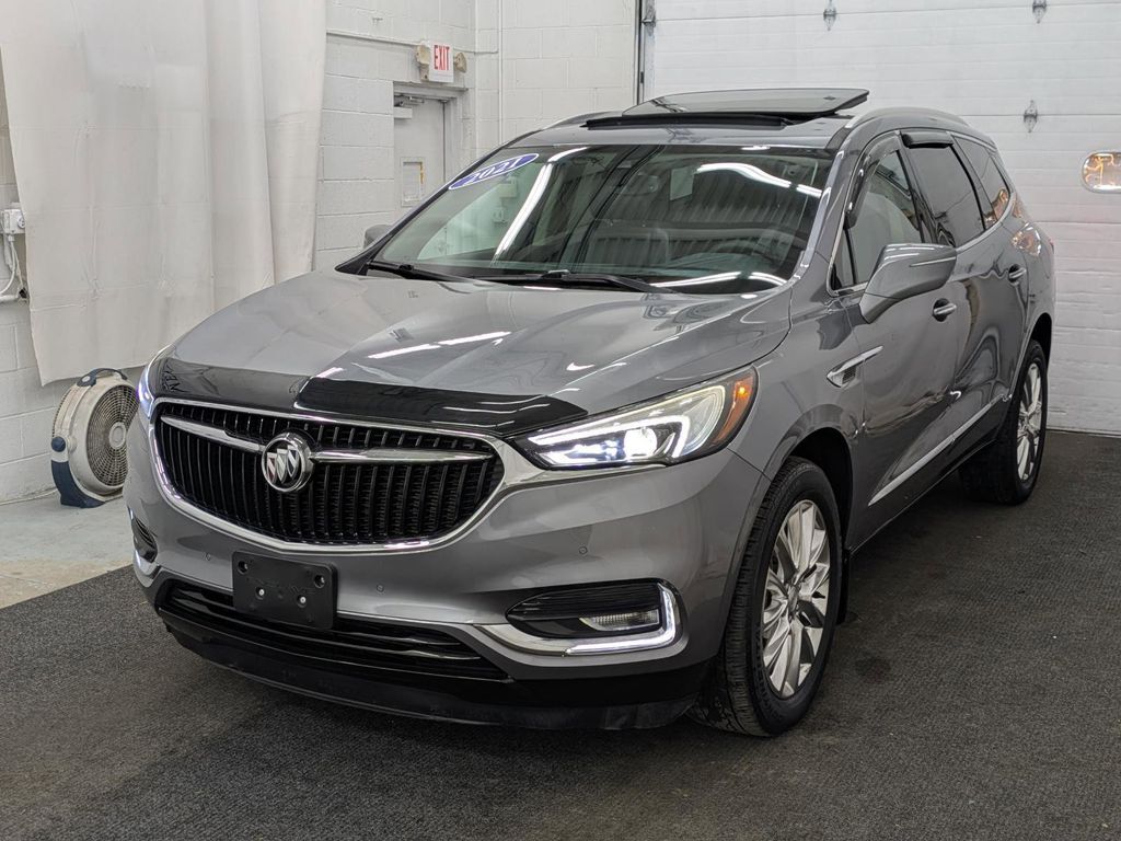 Gray (Satin Steel Metallic) 2021 Buick Enclave Premium AWD SUV / Crossover Four-Wheel Drive 9-Speed Automatic