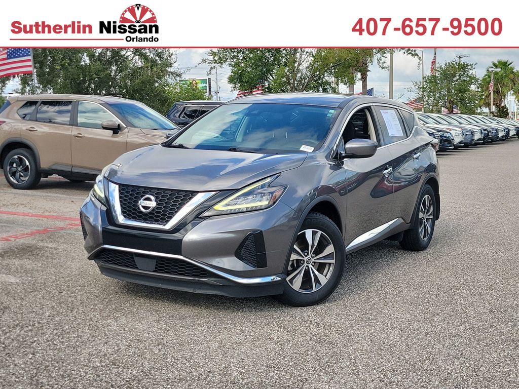 Gray (Gun Metallic) 2021 Nissan Murano SUV / Crossover Front-Wheel Drive Continuously Variable Transmission
