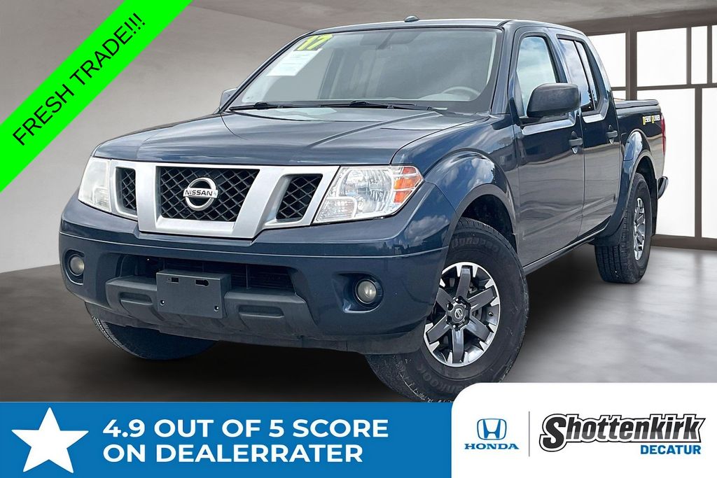 Arctic Blue Metallic 2017 Nissan Frontier Pickup Truck 4X2 5-Speed Automatic Overdrive
