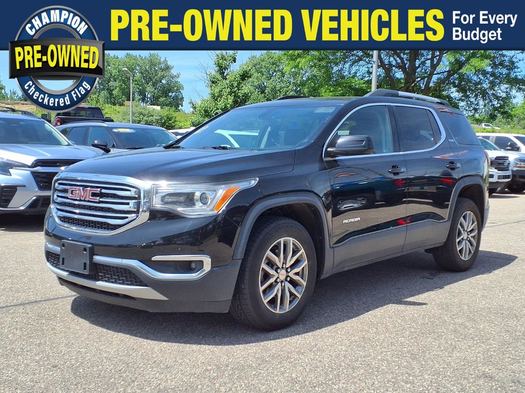 Black (Ebony Twilight Metallic) 2017 GMC Acadia SUV / Crossover Four-Wheel Drive 6-Speed Automatic