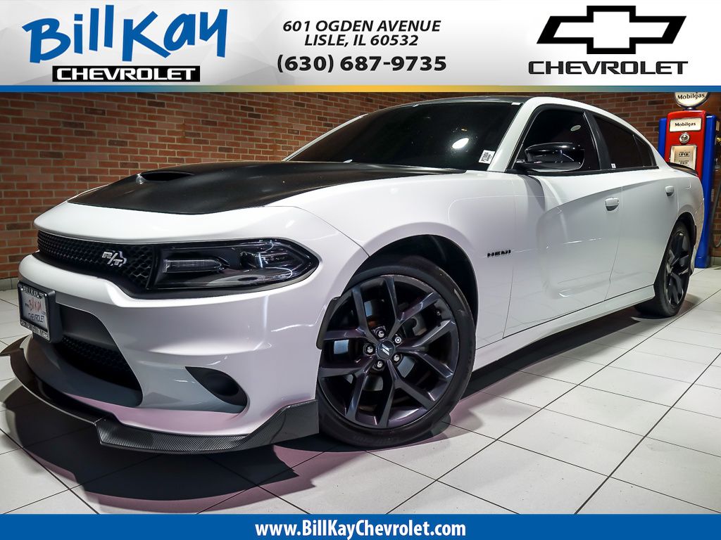 White Knuckle Clearcoat 2021 Dodge Charger Sedan Rear-Wheel Drive 8-Speed Automatic