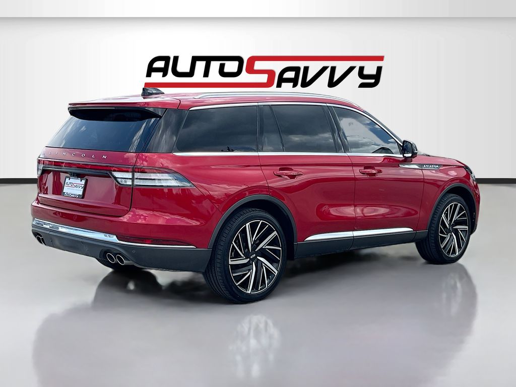 2025 Lincoln Aviator Reserve Red at Don McGill Toyota