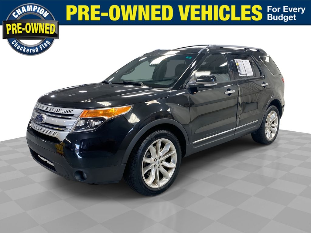 Tuxedo Black Metallic 2014 Ford Explorer SUV / Crossover All-Wheel Drive 6-Speed Automatic