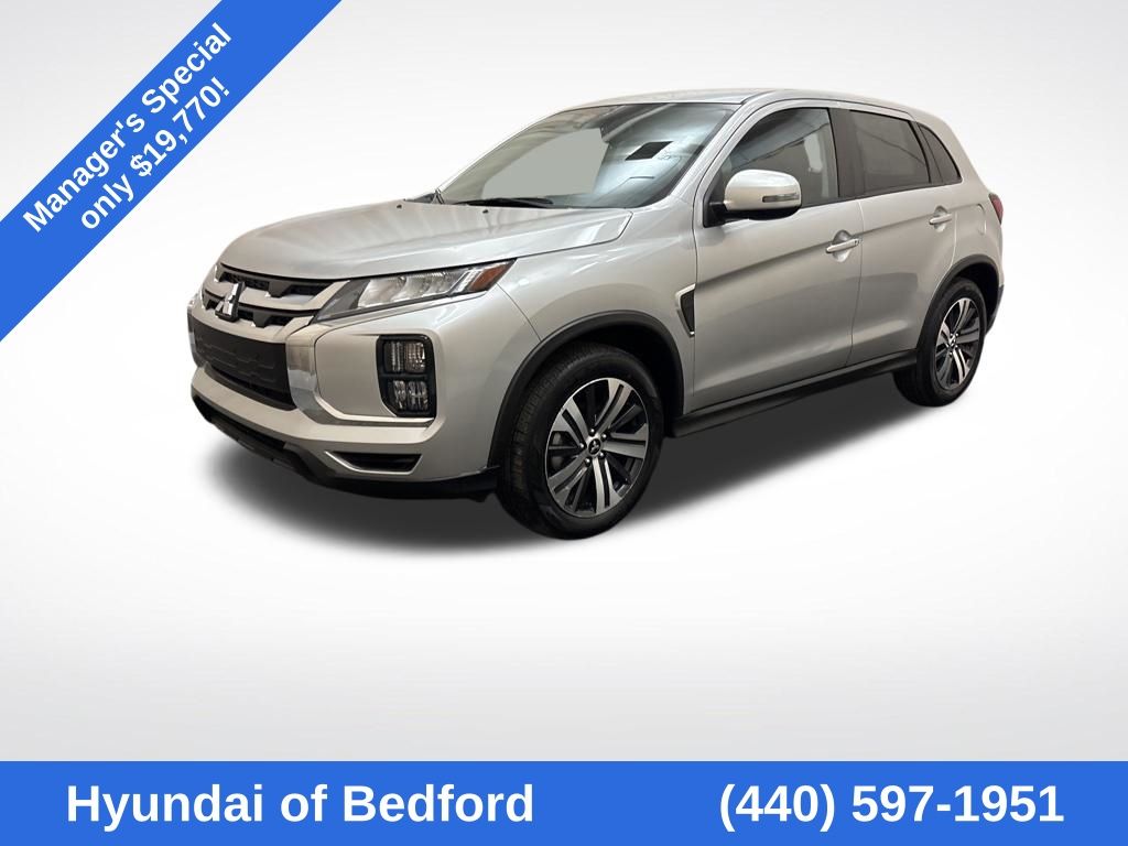 Alloy Silver Metallic 2025 Mitsubishi Outlander Sport SE AWC SUV / Crossover All-Wheel Drive Continuously Variable Transmission