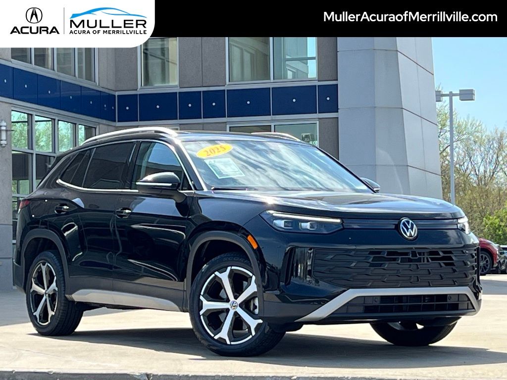 Black 2025 Volkswagen Tiguan SE 4Motion SUV / Crossover All-Wheel Drive 8-Speed Automatic