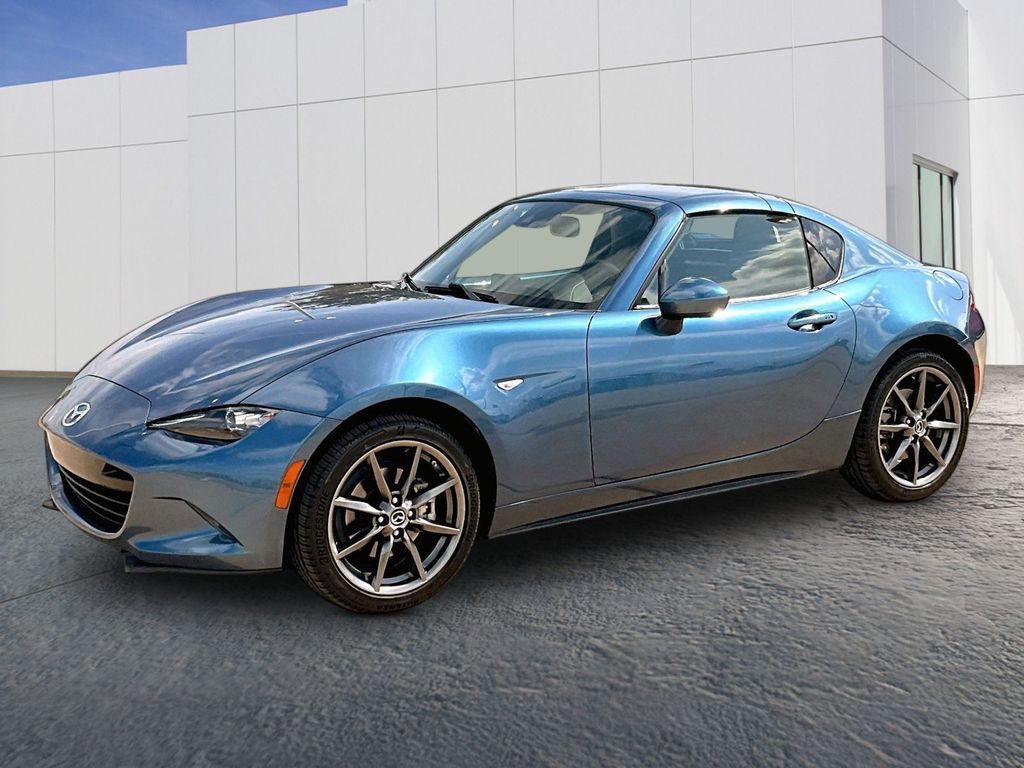 Eternal Blue Mica 2019 Mazda MX-5 Miata RF Grand Touring RWD Convertible Rear-Wheel Drive 6-Speed Manual