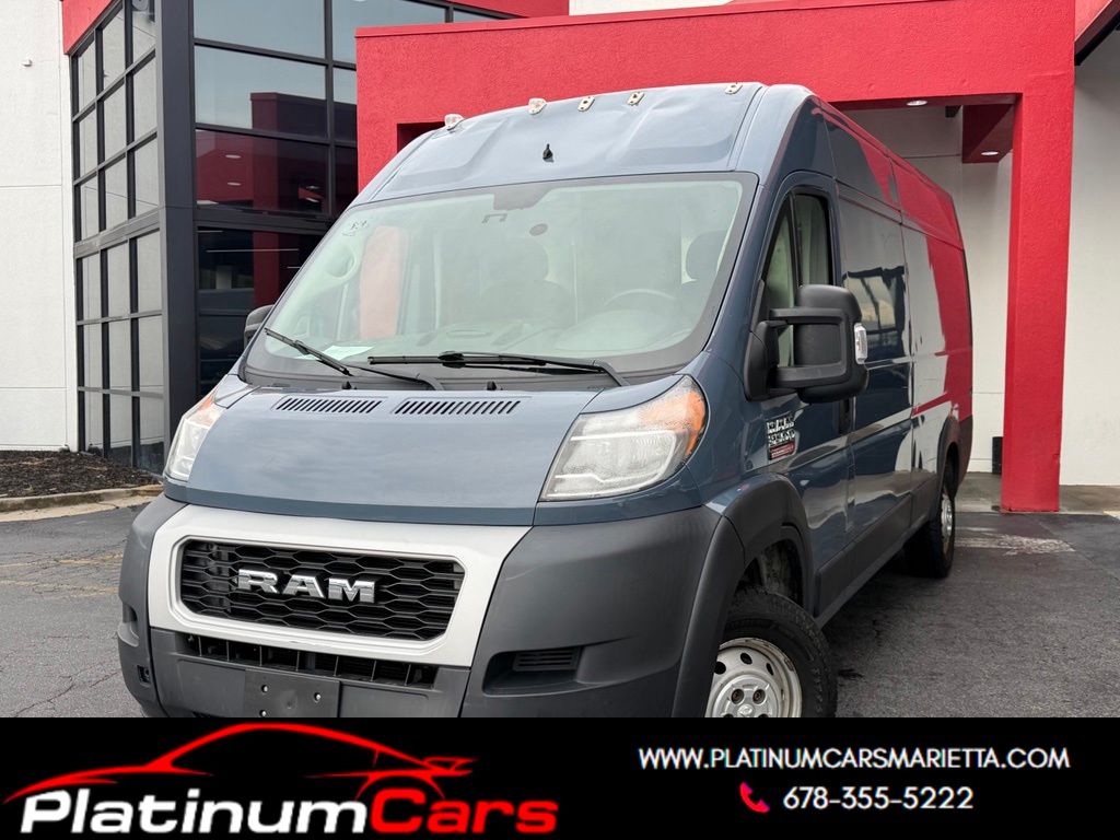 Gray 2020 RAM ProMaster Van Front-Wheel Drive 6-Speed Automatic