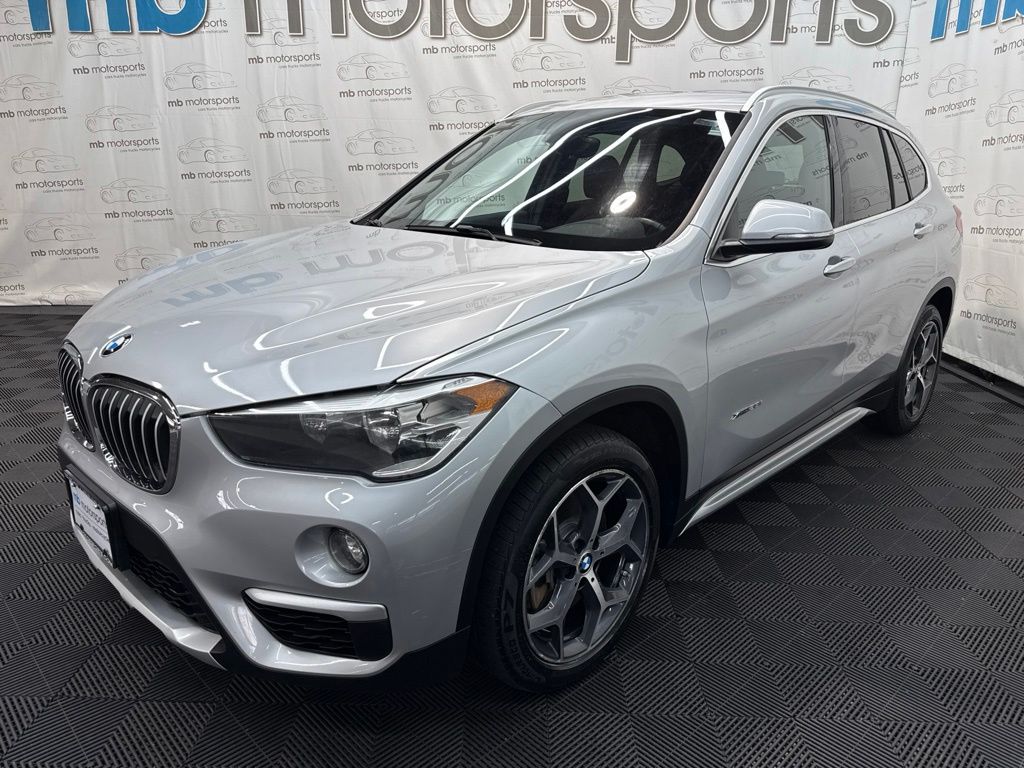 Glacier Silver Metallic 2018 BMW X1 SUV / Crossover All-Wheel Drive 8-Speed Automatic