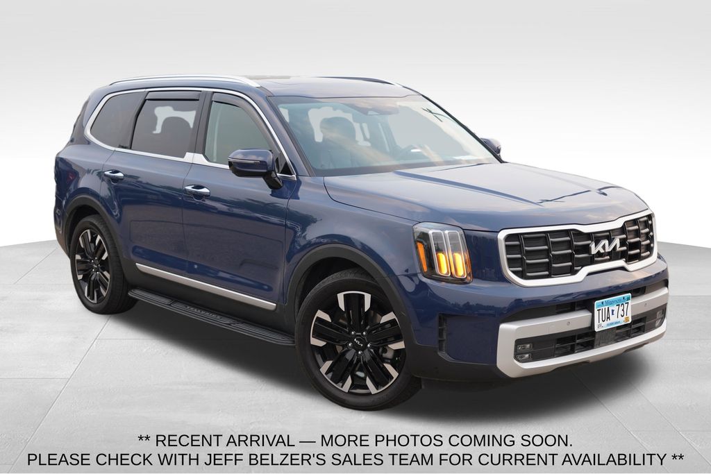 Midnight Lake Blue 2024 Kia Telluride SUV / Crossover All-Wheel Drive 8-Speed Automatic