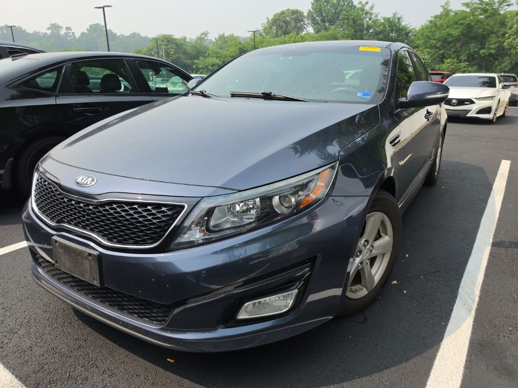 Blue 2015 Kia Optima Sedan Front-Wheel Drive 6-Speed Automatic