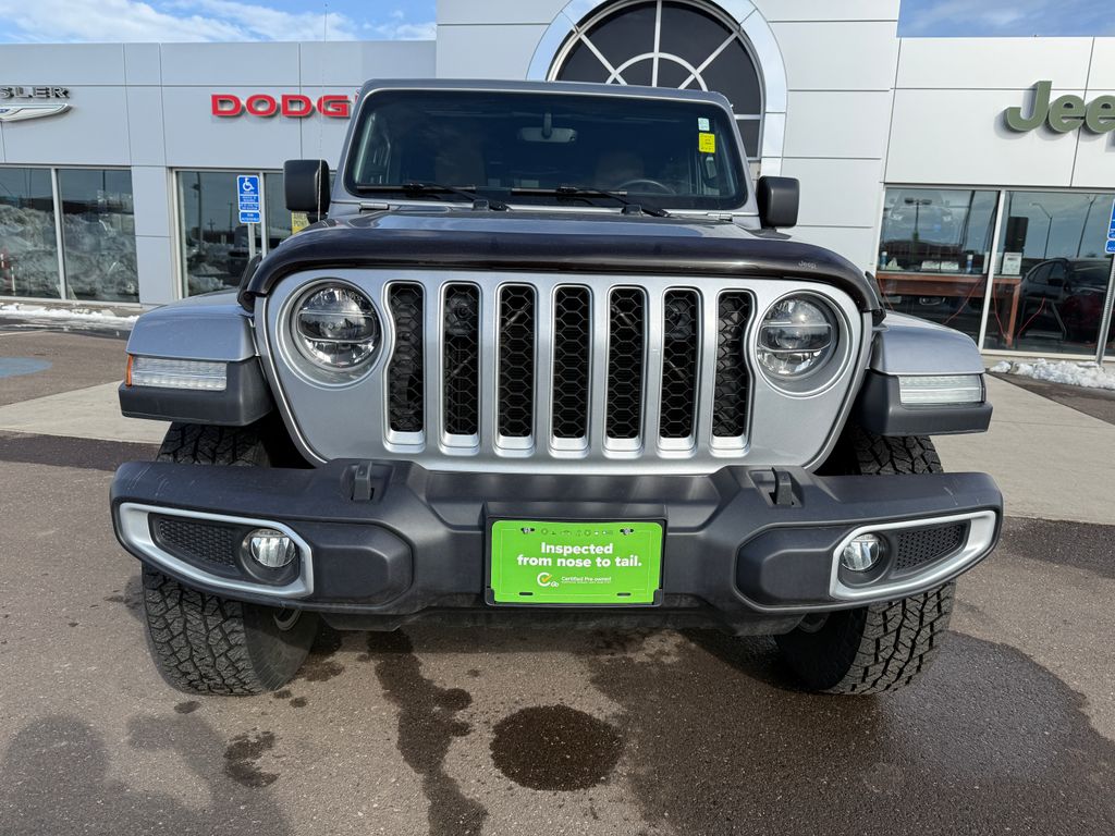 Certified Used 2020 Silver Jeep Overland image 2