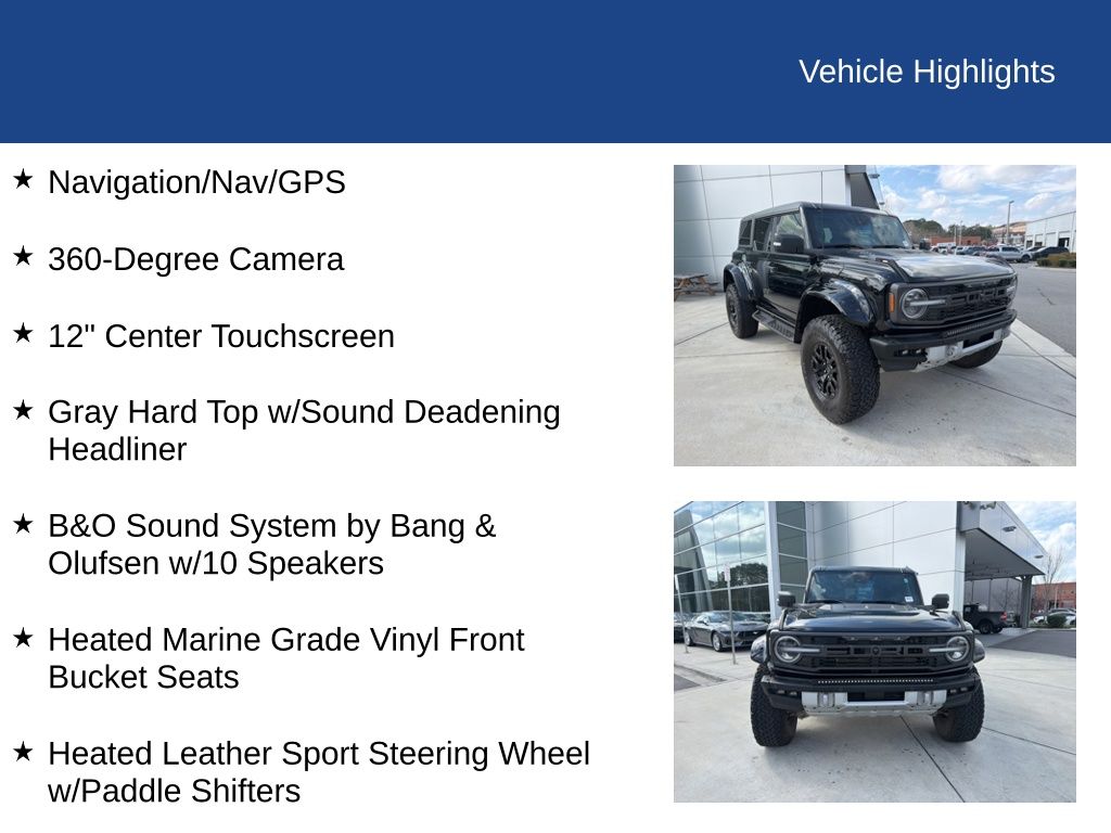 2024 Ford Bronco Raptor