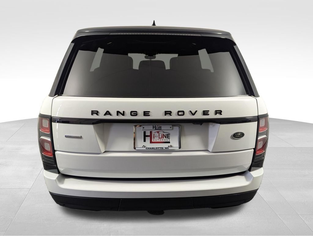 2018 Fuji White Land Rover Range Rover 5.0L V8 Supercharged 4X4 SUV
