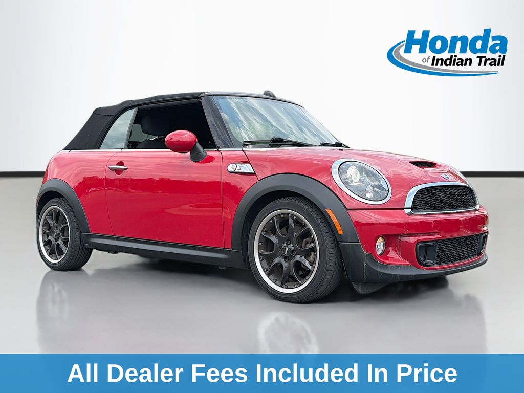 Chili Red 2011 MINI Cooper S Convertible Convertible Front-Wheel Drive 6-Speed Manual Overdrive