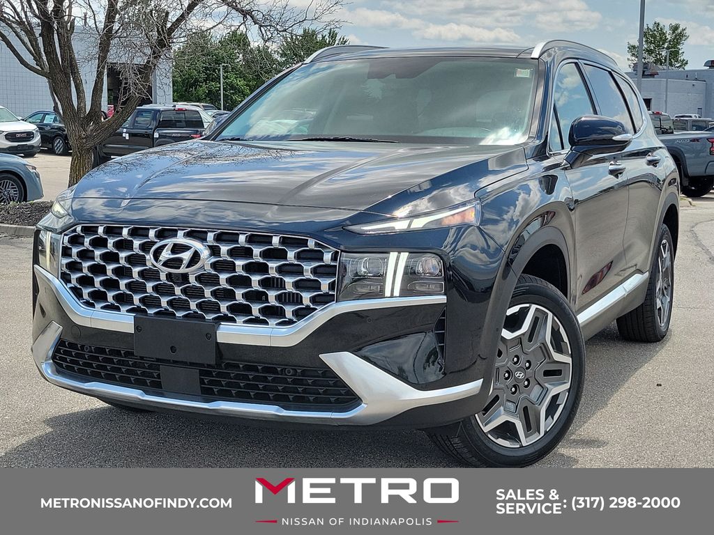 Twilight Black 2022 Hyundai Santa Fe Hybrid Plug-In SUV / Crossover All-Wheel Drive 6-Speed Automatic