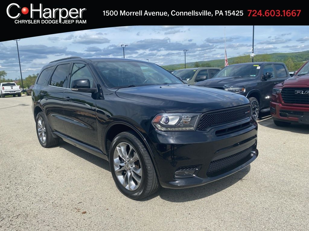 DB Black Crystal Clearcoat 2020 Dodge Durango GT Plus AWD SUV / Crossover All-Wheel Drive 8-Speed Automatic