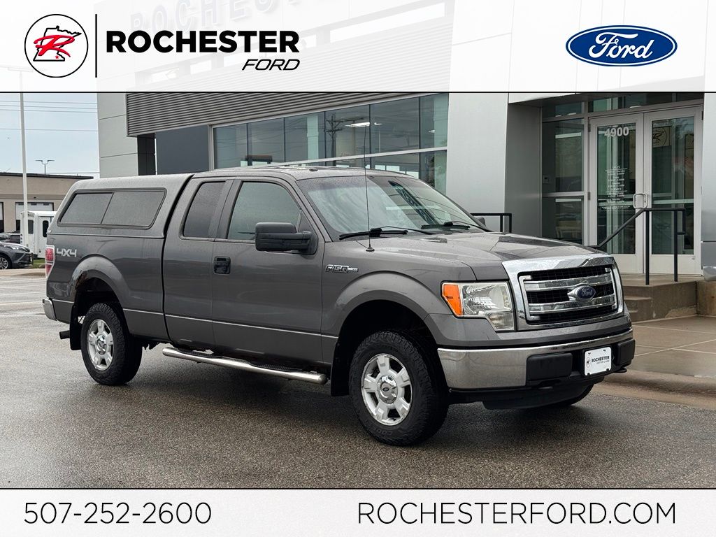 Gray Metallic 2013 Ford F-150 Pickup Truck Four-Wheel Drive 6-Speed Automatic