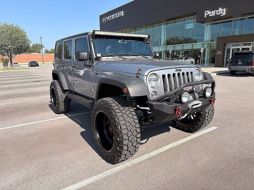 Billet Silver Metallic 2018 Jeep Wrangler SUV / Crossover Four-Wheel Drive 5-Speed Automatic