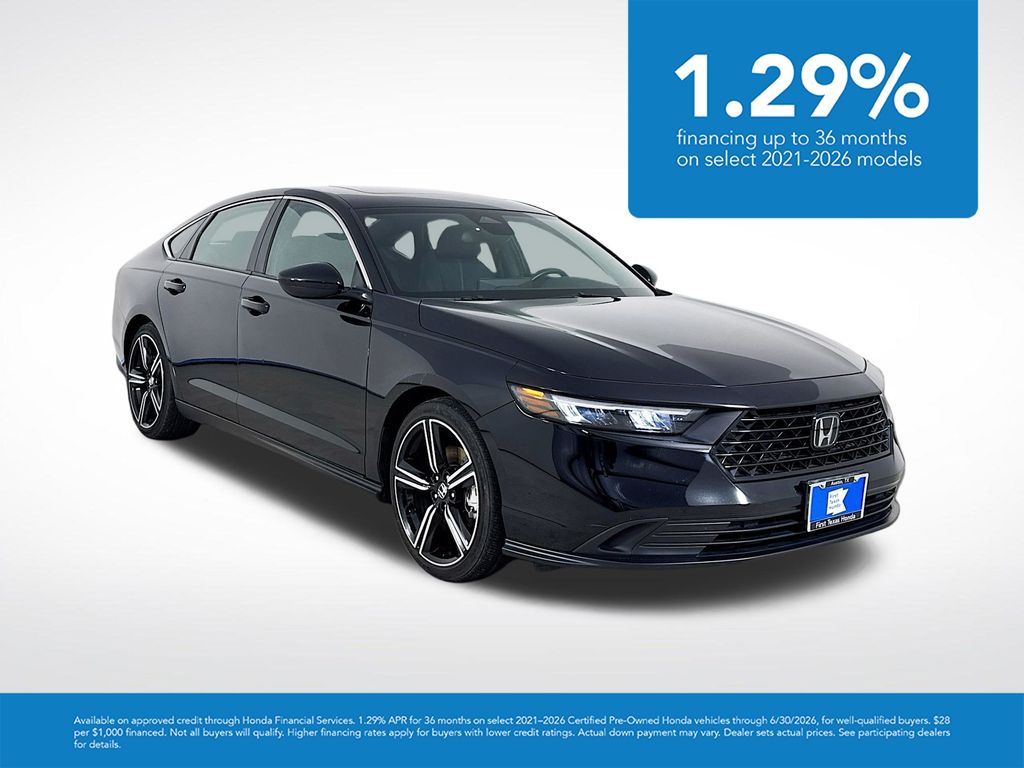 Used Car 2023 Honda Accord Hybrid  Sport For Sale Under $30,000 In Austin, Texas
