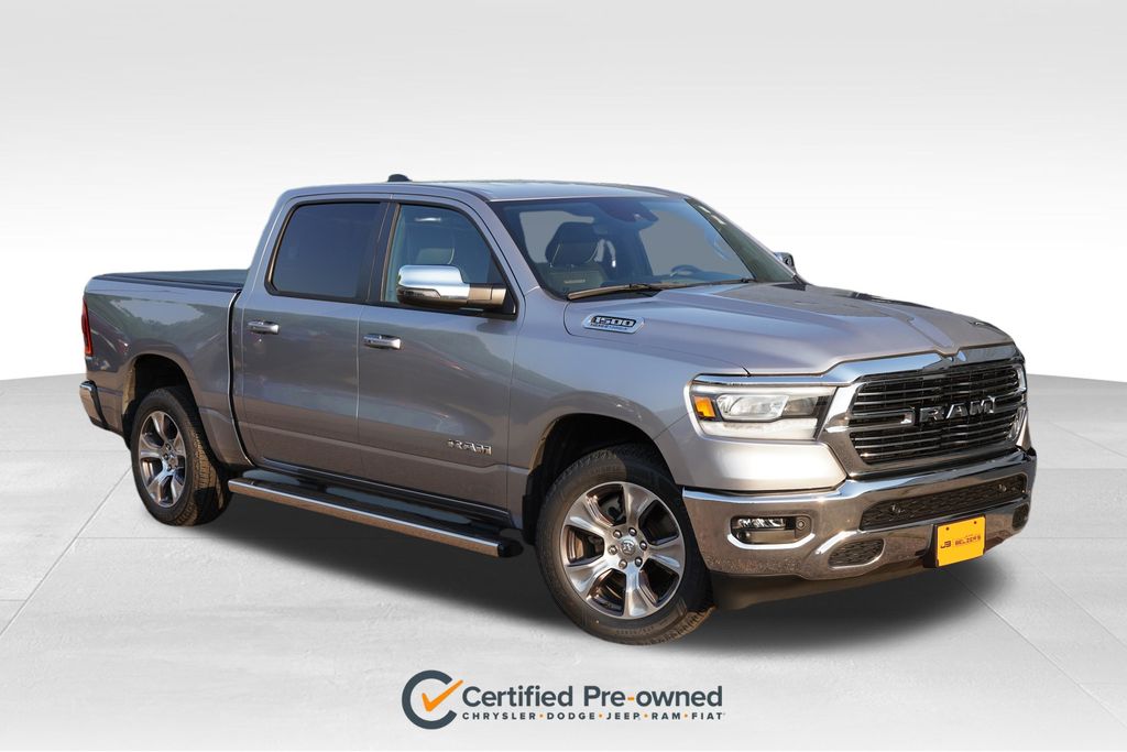 Billet Silver Metallic Clearcoat 2023 RAM 1500 Pickup Truck Four-Wheel Drive 8-Speed Automatic