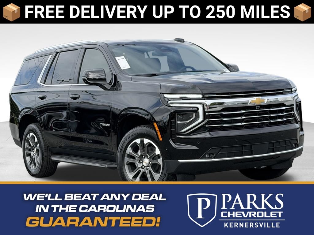 Black 2026 Chevrolet Tahoe SUV / Crossover Four-Wheel Drive