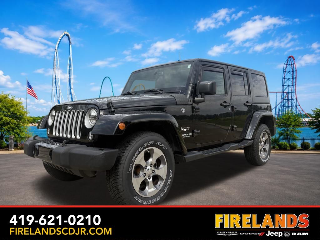 Black Clearcoat 2017 Jeep Wrangler SUV / Crossover Four-Wheel Drive 5-Speed Automatic