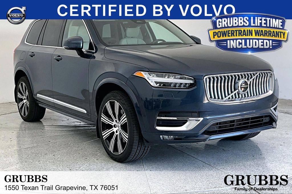 Blue 2023 Volvo XC90 SUV / Crossover All-Wheel Drive Automatic