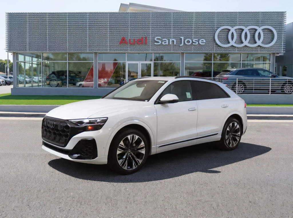 Glacier White Metallic 2026 Audi Q8 SUV / Crossover All-Wheel Drive 8-Speed Automatic