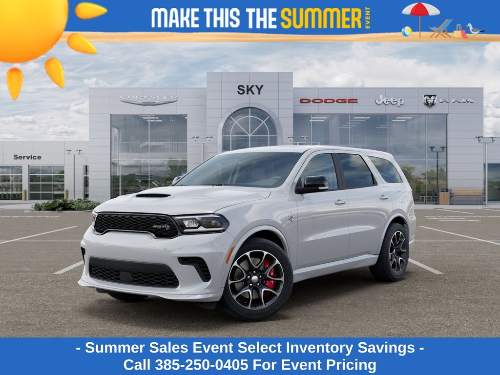 White Knuckle Clearcoat 2026 Dodge Durango SRT Hellcat AWD SUV / Crossover All-Wheel Drive 8-Speed Automatic