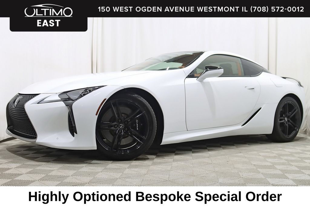 Ultra White 2023 Lexus LC 500 Coupe RWD Coupe Rear-Wheel Drive Automatic
