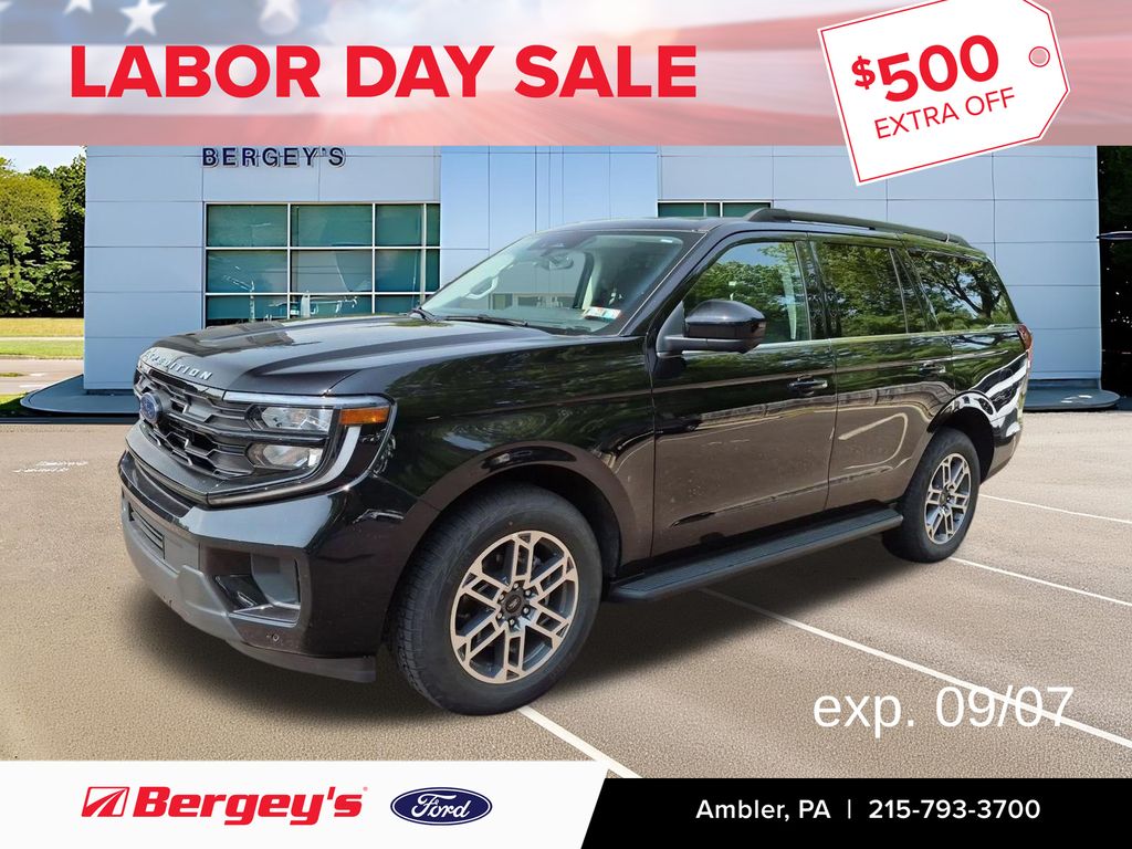 Agate Black Metallic 2026 Ford Expedition SUV / Crossover Four-Wheel Drive Automatic