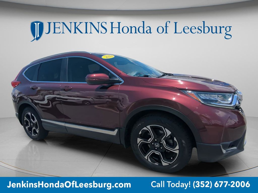 Basque Red Pearl II 2019 Honda CR-V Touring FWD SUV / Crossover Front-Wheel Drive Continuously Variable Transmission