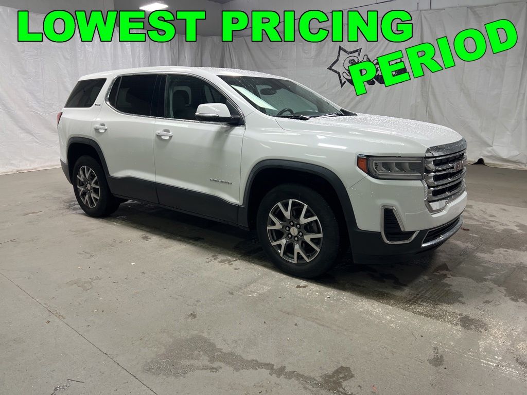 Summit White 2020 GMC Acadia SUV / Crossover Front-Wheel Drive 9-Speed Automatic