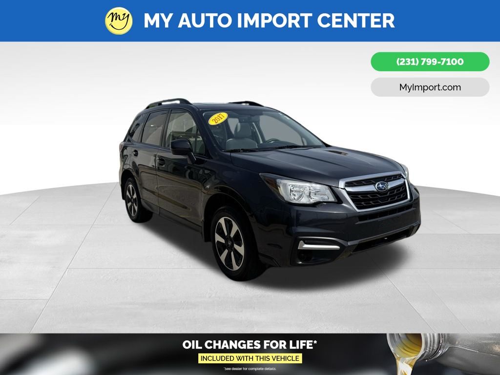 Dark Gray Metallic 2017 Subaru Forester 2.5i Premium SUV / Crossover All-Wheel Drive Continuously Variable Transmission