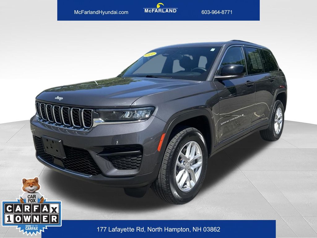 Baltic Gray Metallic Clearcoat 2024 Jeep Grand Cherokee SUV / Crossover Four-Wheel Drive 8-Speed Automatic