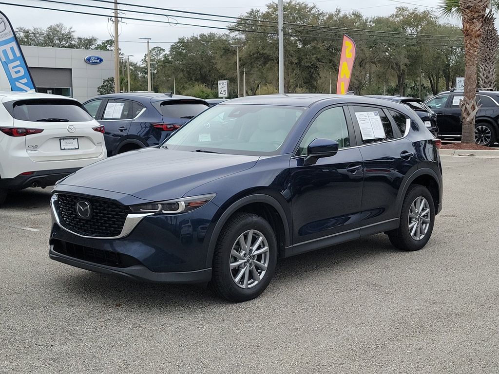 Crystal Blue 2022 Mazda CX-5 2.5 S Preferred AWD SUV / Crossover All-Wheel Drive 6-Speed Automatic