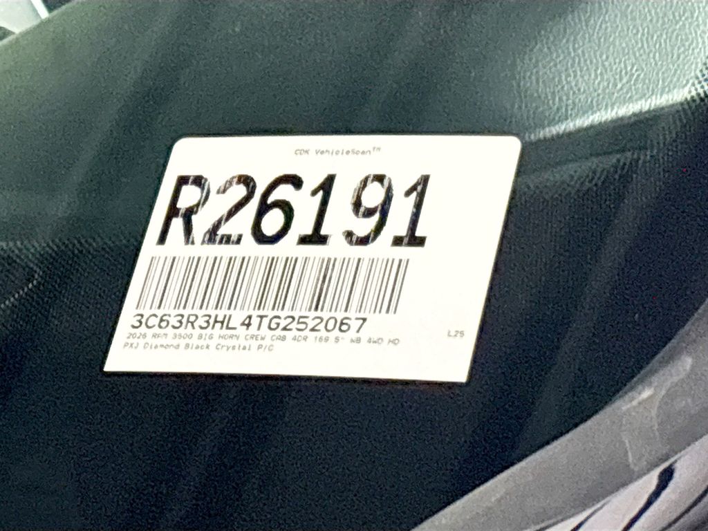 2026 Ram 3500 Big Horn