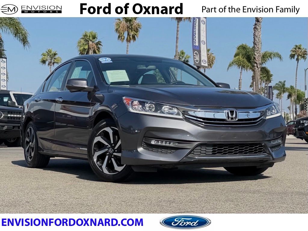 Lunar Silver Metallic 2017 Honda Accord Sedan Front-Wheel Drive Continuously Variable Transmission