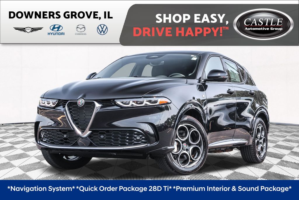 Alfa Black 2024 Alfa Romeo Tonale SUV / Crossover All-Wheel Drive 6-Speed Automatic