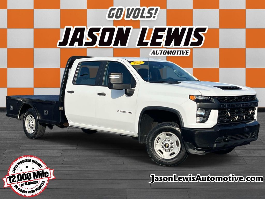 Summit White 2021 Chevrolet Silverado 2500HD Pickup Truck 4X2 6-Speed Automatic
