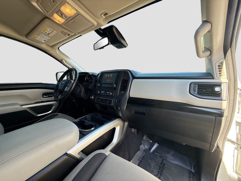 2024 Nissan Titan SV White at Bayshore Chrysler Jeep Dodge Ram