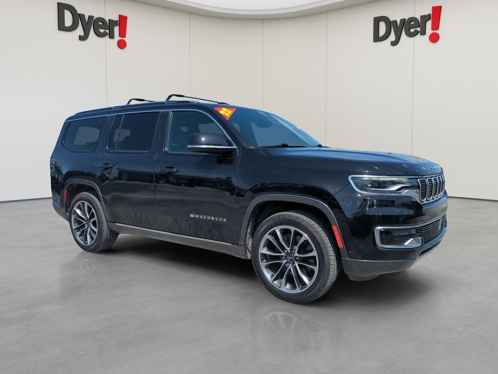Diamond Black Crystal Pearlcoat 2022 Jeep Wagoneer SUV / Crossover 4X2 8-Speed Automatic