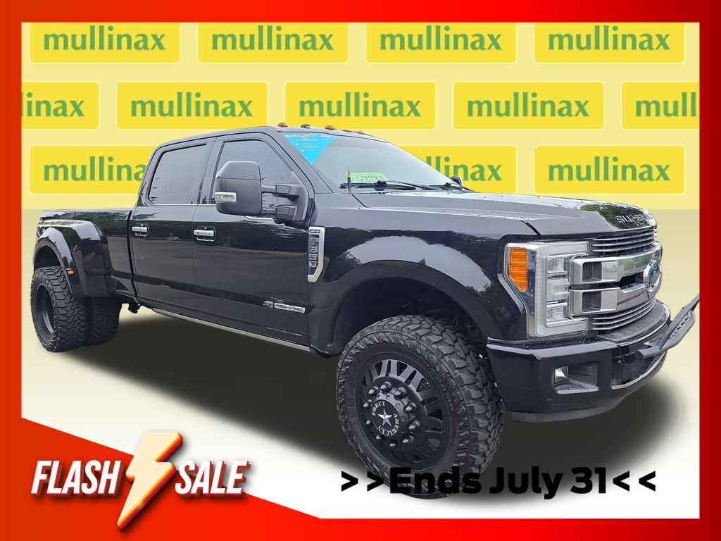 Shadow Black 2018 Ford F-350 Super Duty Pickup Truck Four-Wheel Drive 6-Speed Automatic