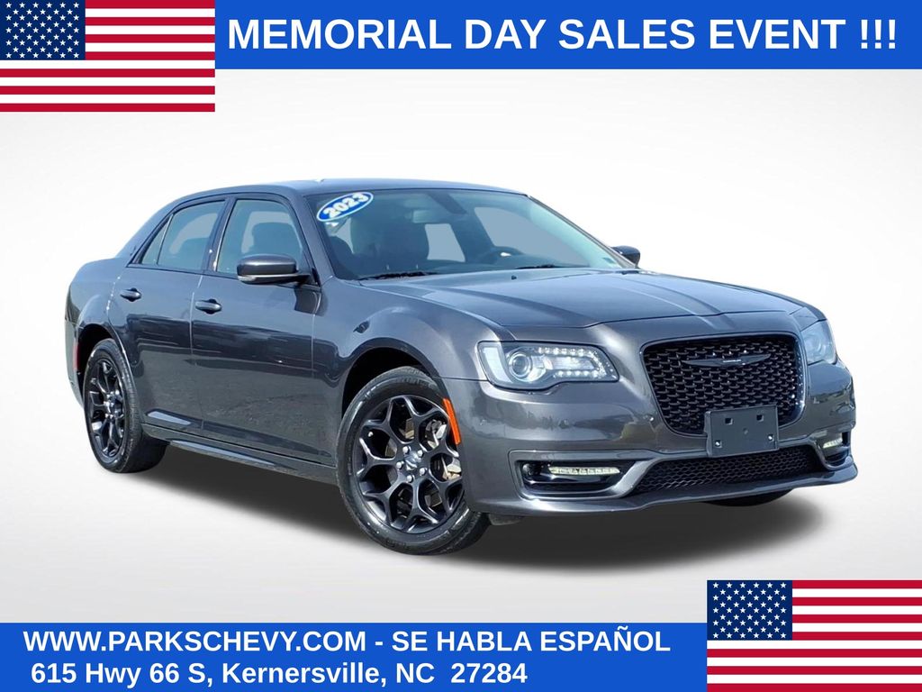Crystal Metallic 2023 Chrysler 300 Touring L AWD Sedan All-Wheel Drive 8-Speed Automatic