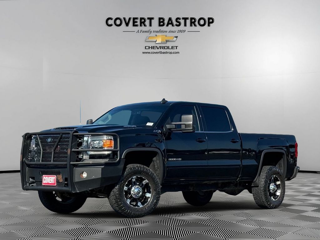 Onyx Black 2018 GMC Sierra 2500HD Pickup Truck Four-Wheel Drive 6-Speed Automatic