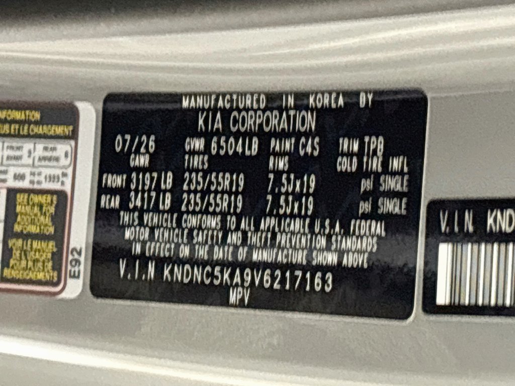 2027 Kia Carnival Hybrid EX