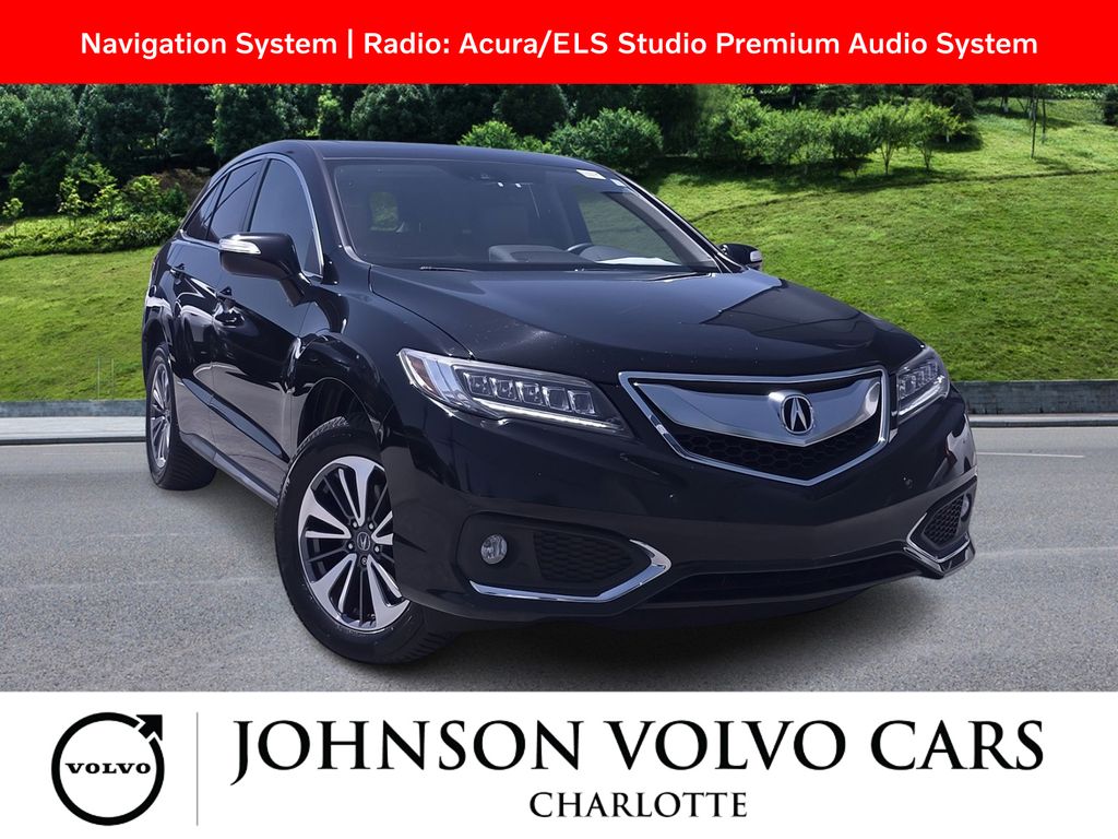 Crystal Black Pearl 2017 Acura RDX FWD with Advance Package SUV / Crossover Front-Wheel Drive 6-Speed Automatic