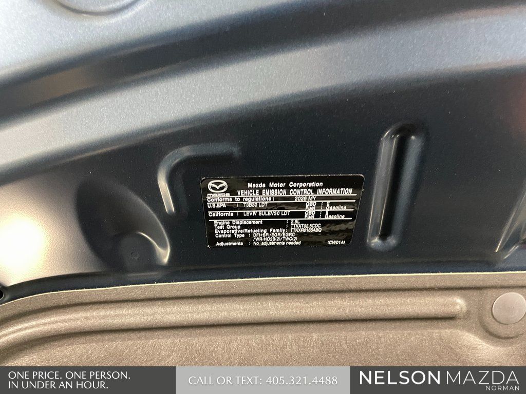 New 2026 Blue Mazda Premium Plus image 54