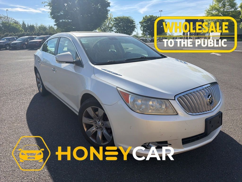 White Diamond Clearcoat 2011 Buick LaCrosse CXS FWD Sedan Front-Wheel Drive 6-Speed Automatic Overdrive